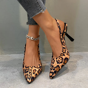 Salto Cortez Feminino Elegante