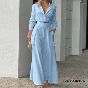 Conjunto Feminino Casual Nina - Moda Feminina Loja Vercc