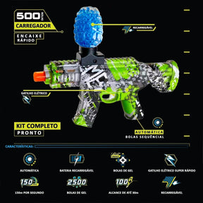 Lançador OrbiGel M4 - Verde - Lojas Vercc (PROMOÇÃO 2025)