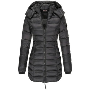 Jaqueta Feminina Puffer Justa ao Corpo