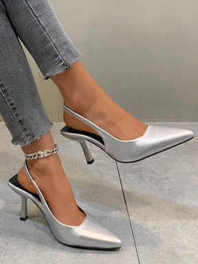 Salto Cortez Feminino Elegante
